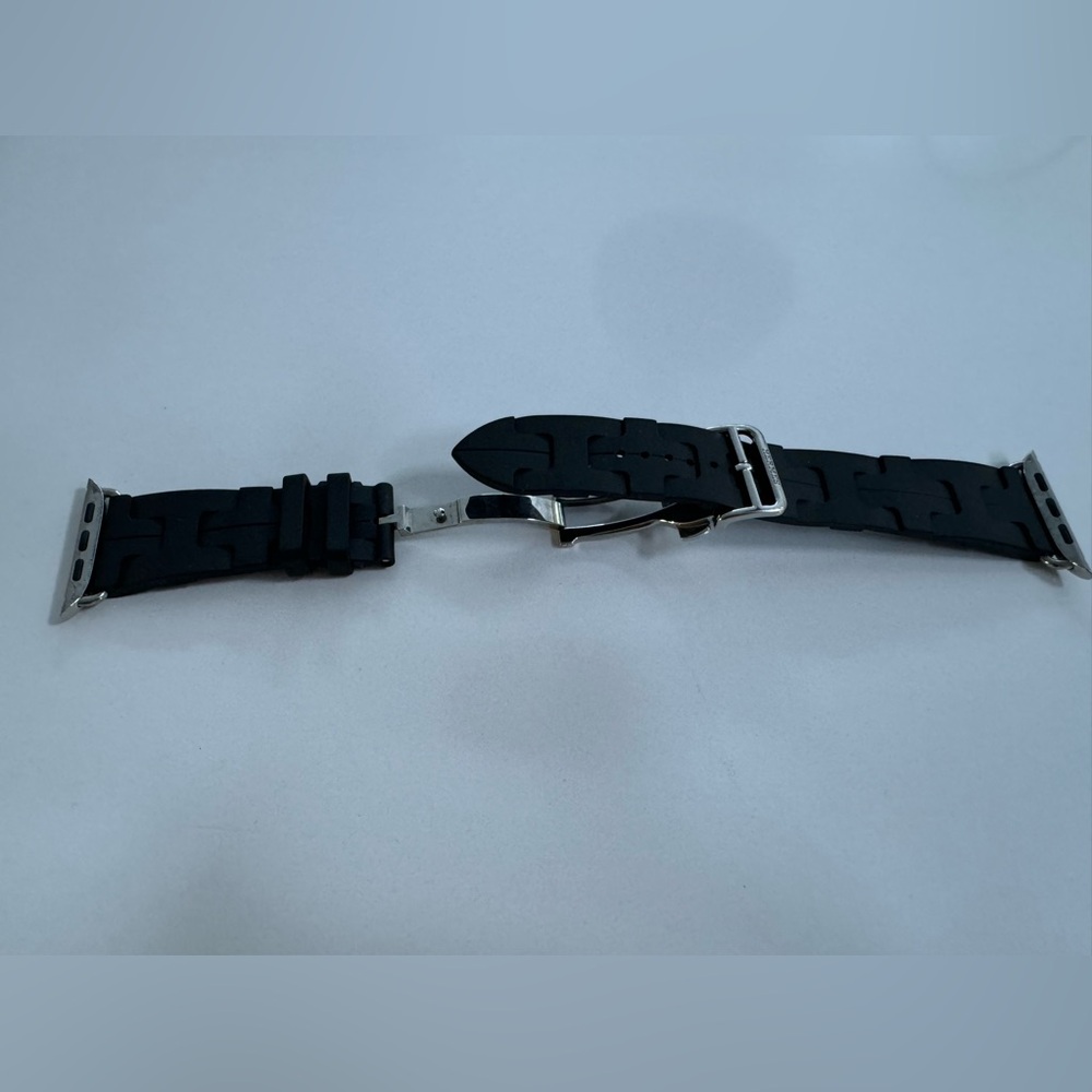 Hermes Apple Watch Band - 45mm Noir Kilim Single Tour